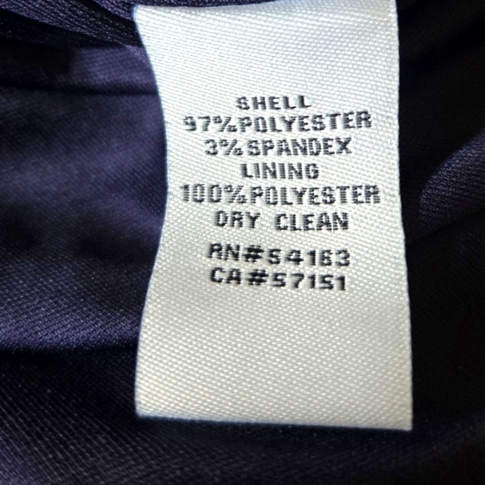 Blue Sleeveless Pleated Sheath Dress Size 8 - Picture 9 of 14